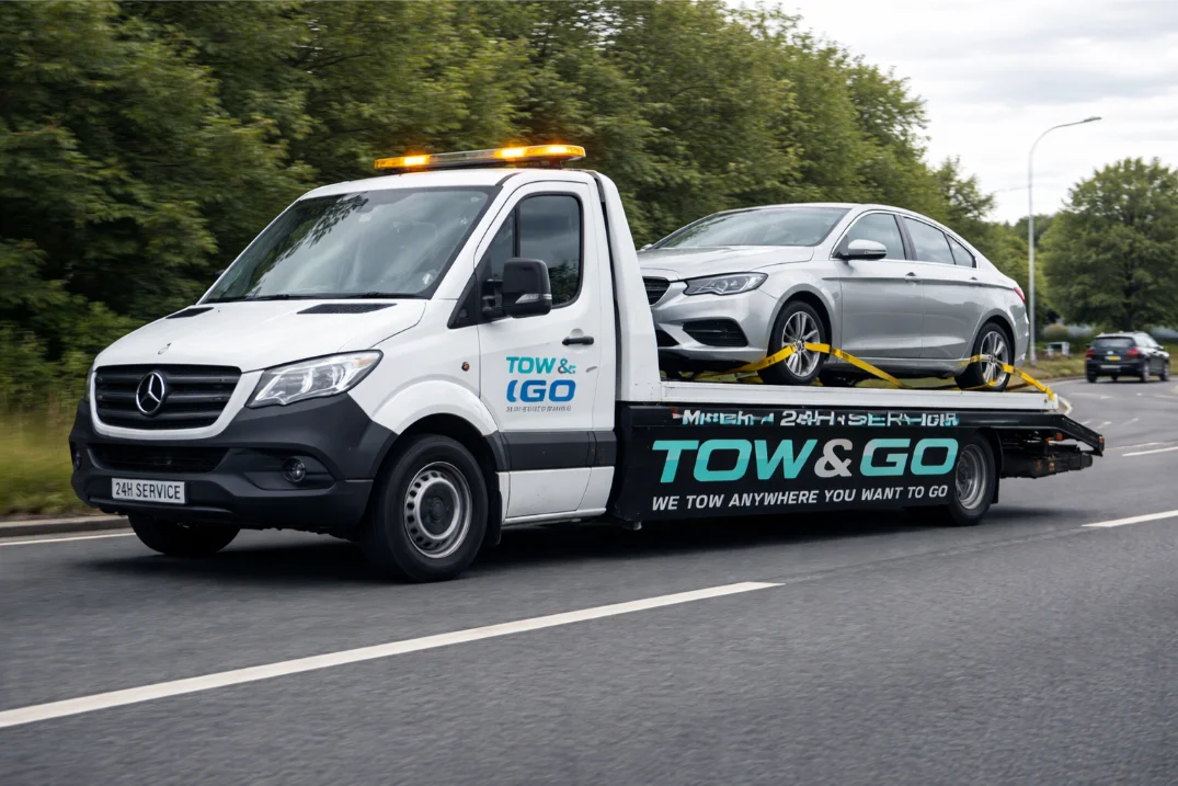 professional vehicle recovery tow and go