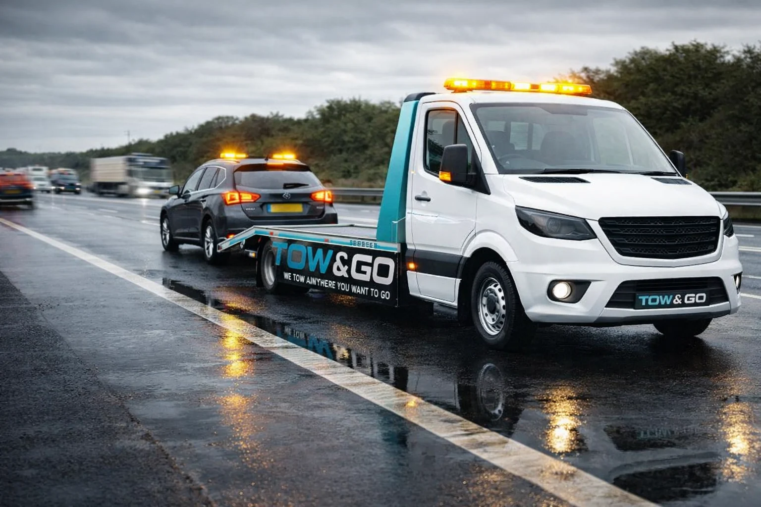 tow and go motorway recovery uk