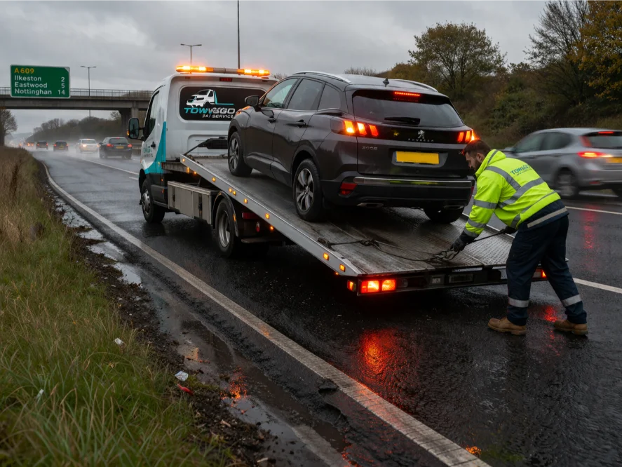 A609 Ilkeston Emergency Towing Peugeot 3008