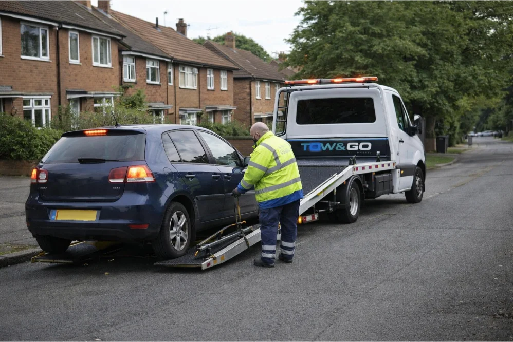 car recovery and flatbed towing beeston