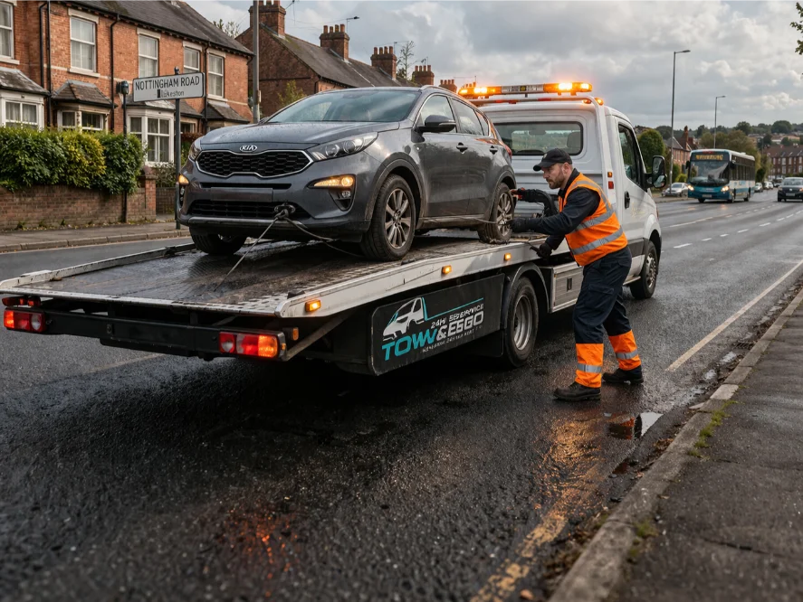 Car Recovery Ilkeston Kia sportage