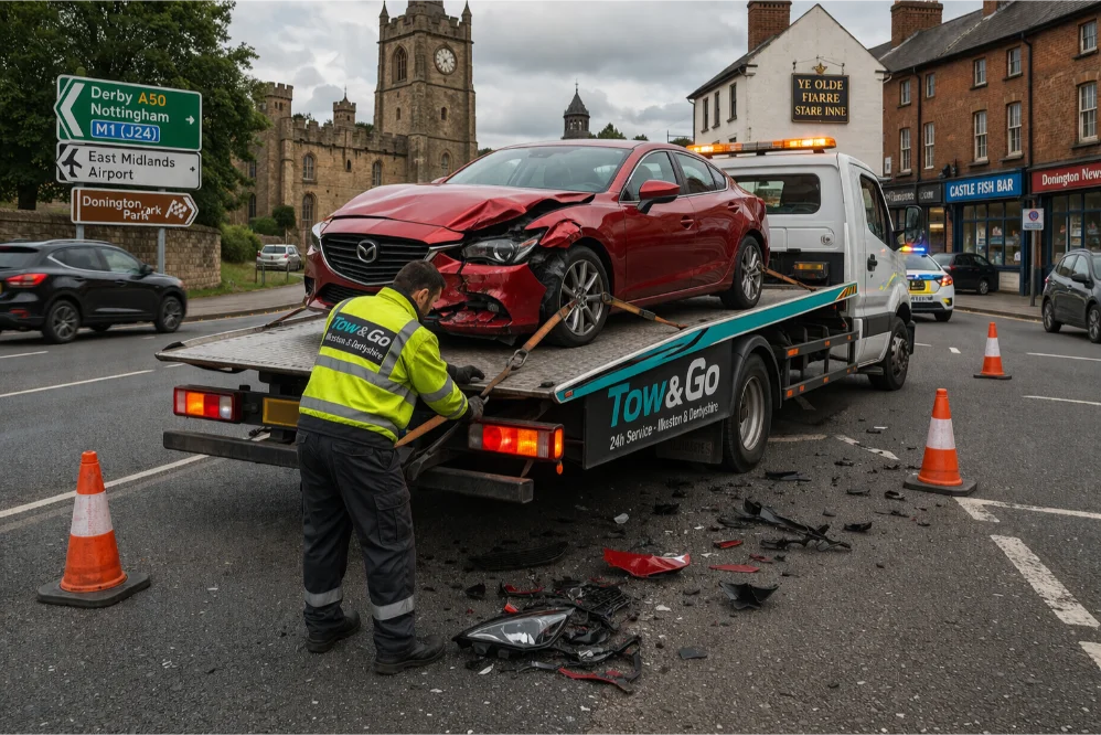 Castle Donington Accident recovery