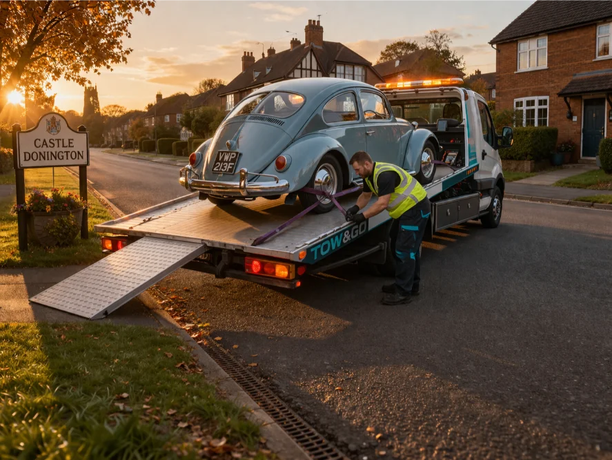 Classic Car recovery VW Beetle