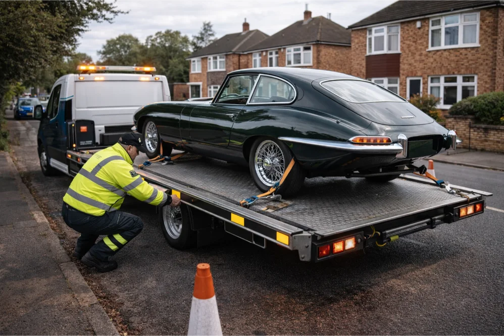classic car flatbed recovery arnold nottingham