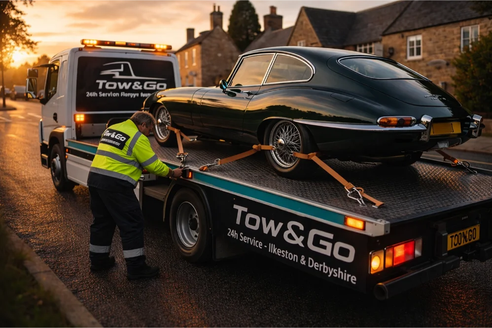 Classic Jaguar E-type Recovery