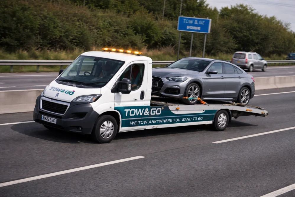 M1 motorway recovery nottingham