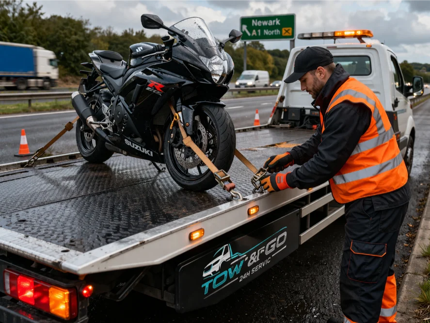 A1 Superbike Suzuki recovery Newark