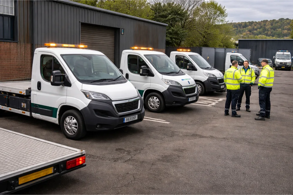 Tow Truck fleet recovery team arnold nottingham
