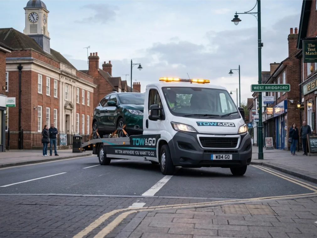 tow truck vehicle transport west bridgford