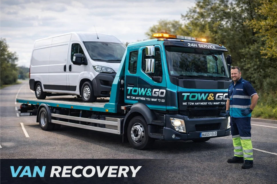 van recovery servivce in mansfield