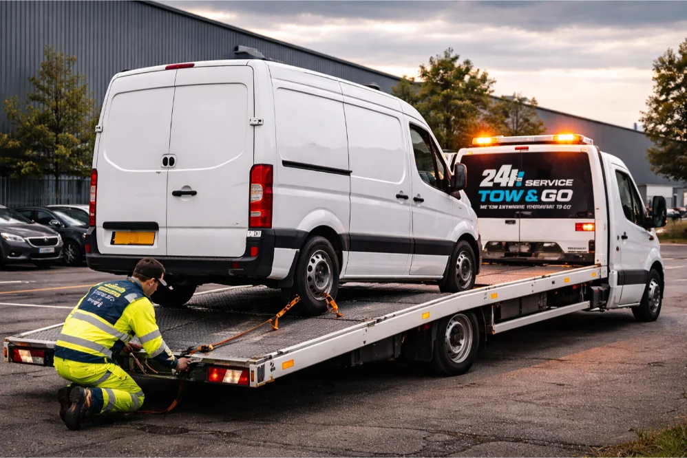 fast van recovery west bridgford, uk