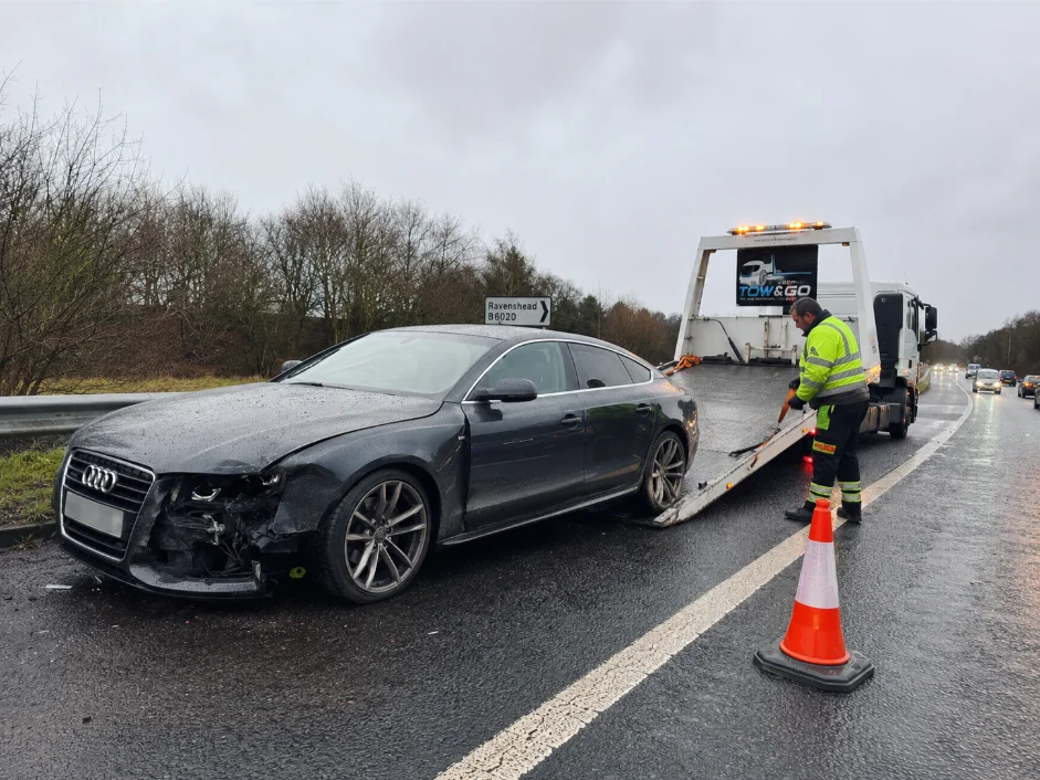 Audi A7 Accident Recovery A60 Ravenshead
