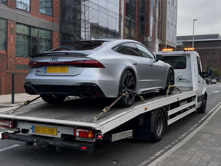 Audi RS7 Luxury Car Recovery Bulwell Nottingham