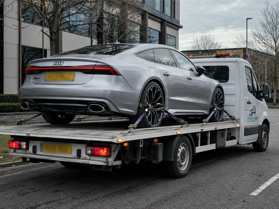 Audi RS7 Luxury Car Recovery and towing Clifton Nottingham