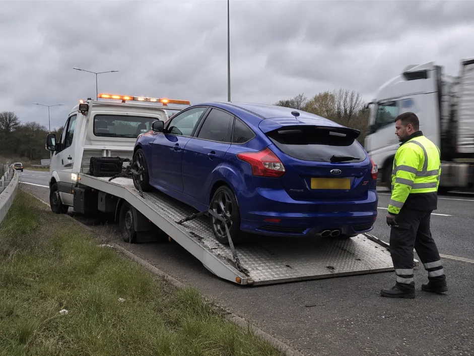Ford Focus St Vehicle Towing A60 Road