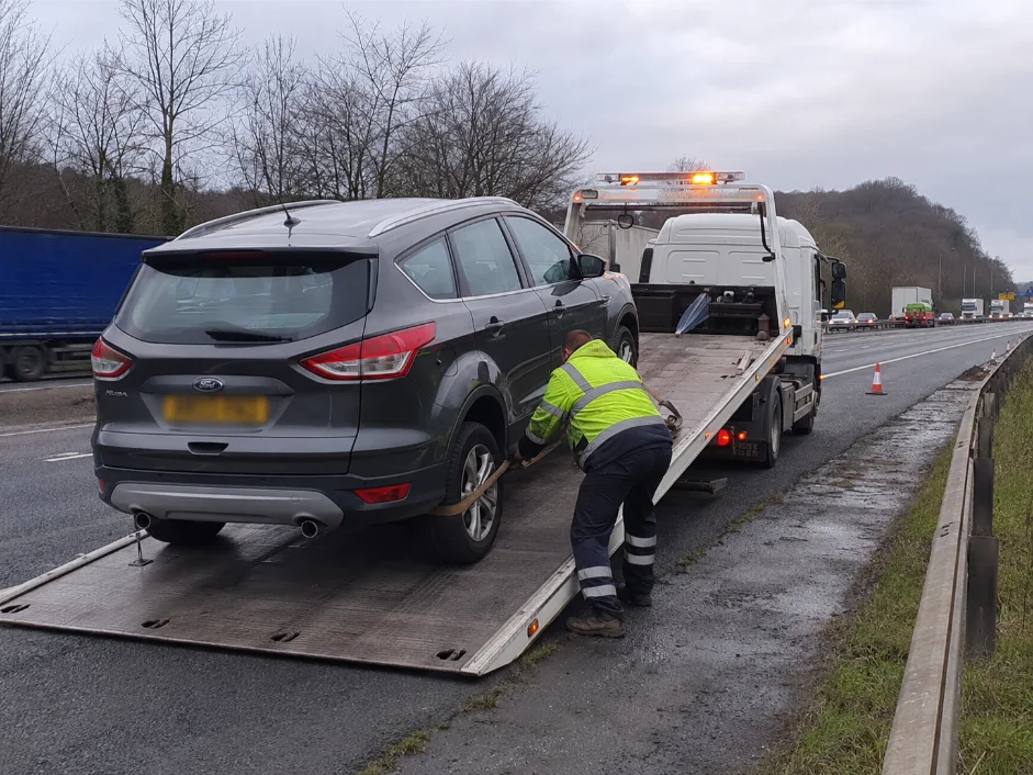 Ford Kuga Breakdown Recovery A617 Road