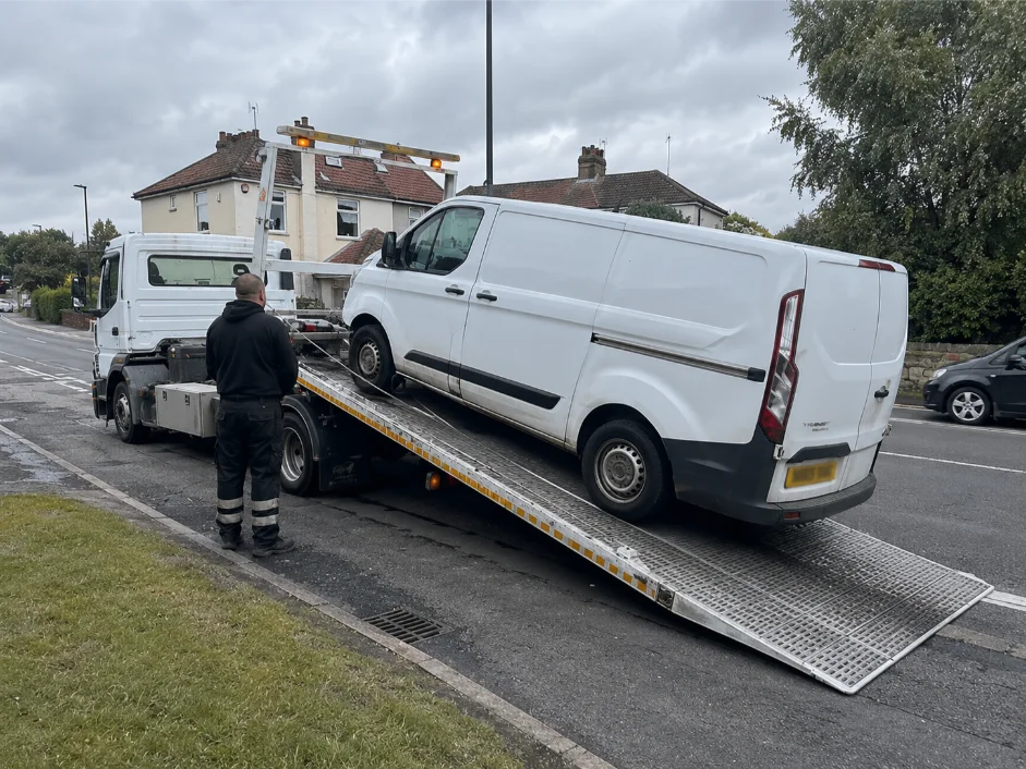 Ford Transit Van recovery Carlton Nottingham