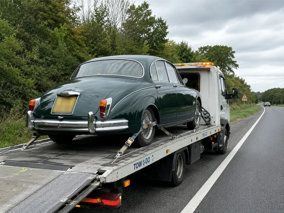 Jaguar Mark 2 Classic Car Recovery A617
