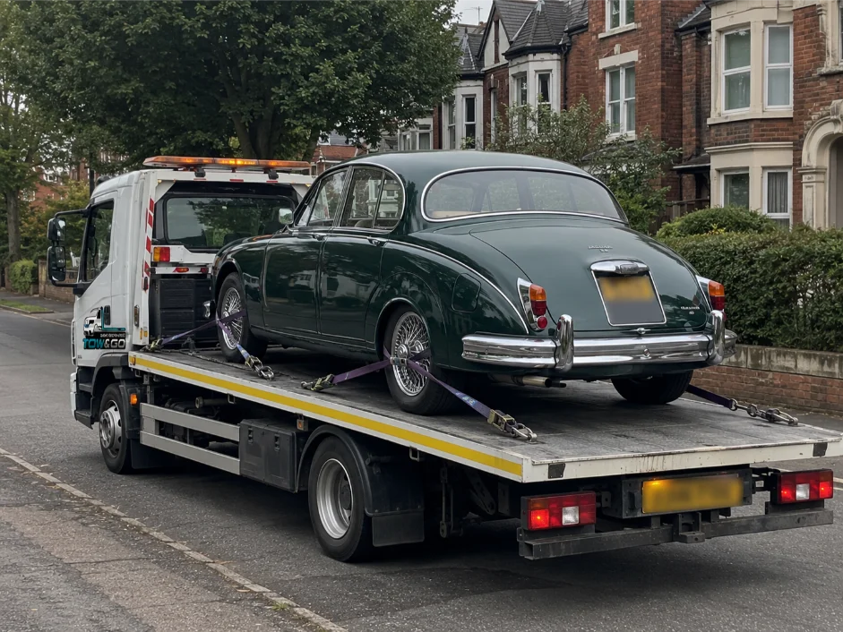 Jaguar Mark 2 Classic Car Recovery in Sherwood, Nottinghamshire