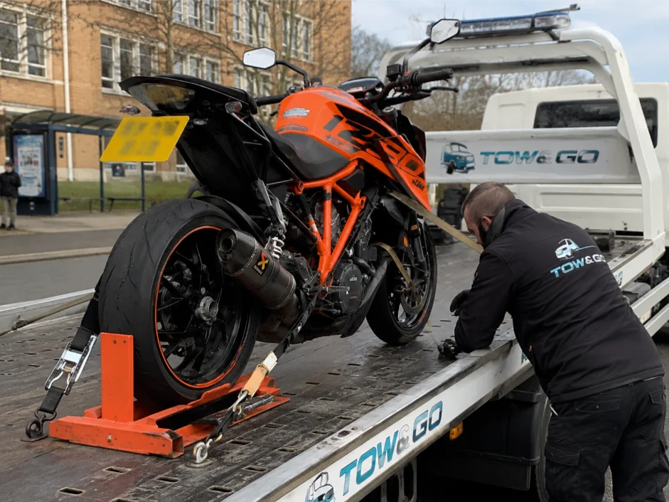 KTM 1290 Super Duke Motorbike Recovery Bulwell Nottingham