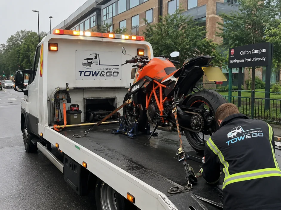 KTM 1290 Super Duke Motorcycle Recovery Clifton Nottingham