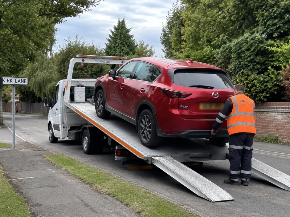 Mazda CX50 Breakdown Recovery Kirk Lane Ruddington