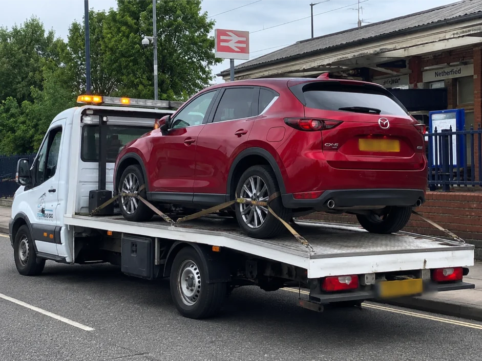 Mazda CX5 Vehicle Towing Netherfield Railway Station Nottingham