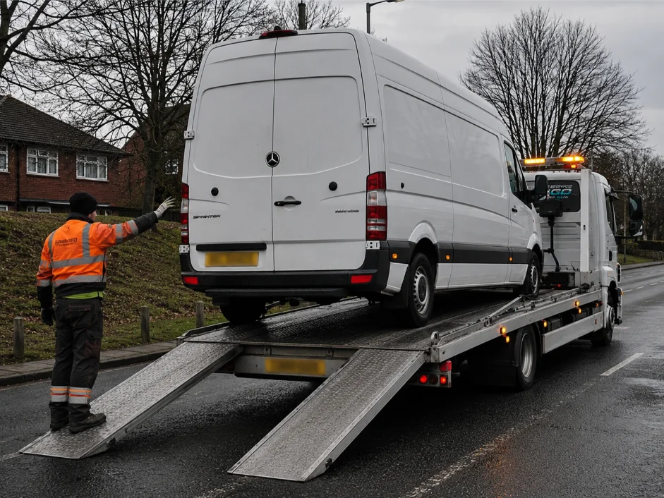 Mercedes Sprinter Van Recovery Clifton Nottingham