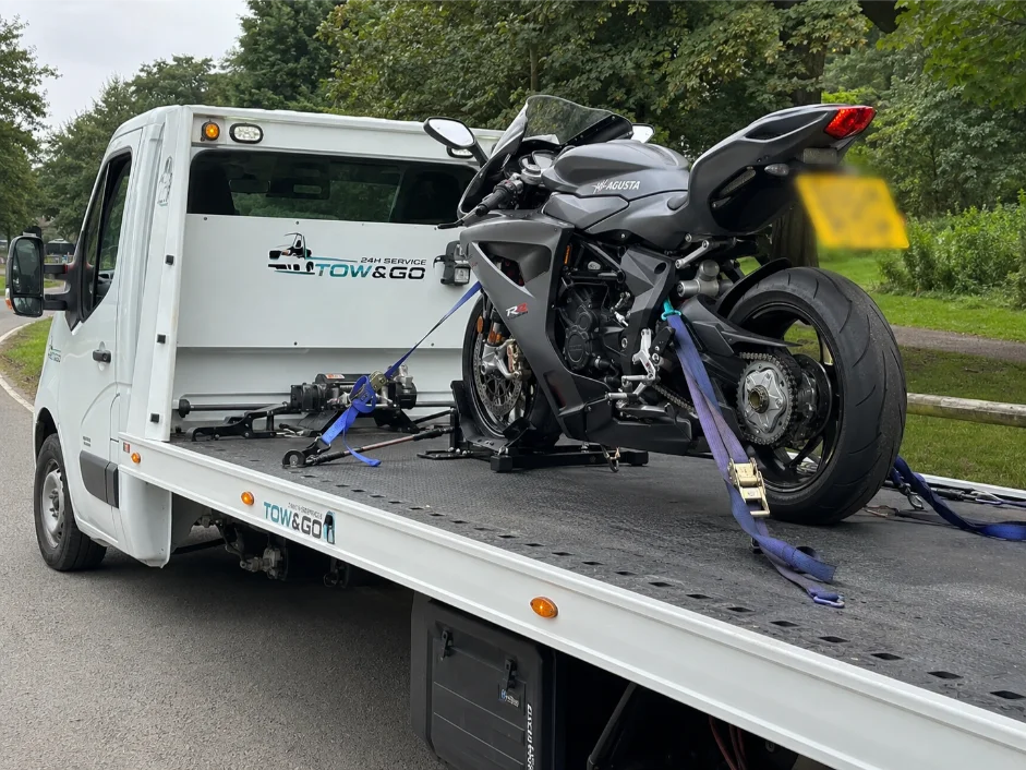 MV Agusta F3 RR Motorbike Recovery Ruddington