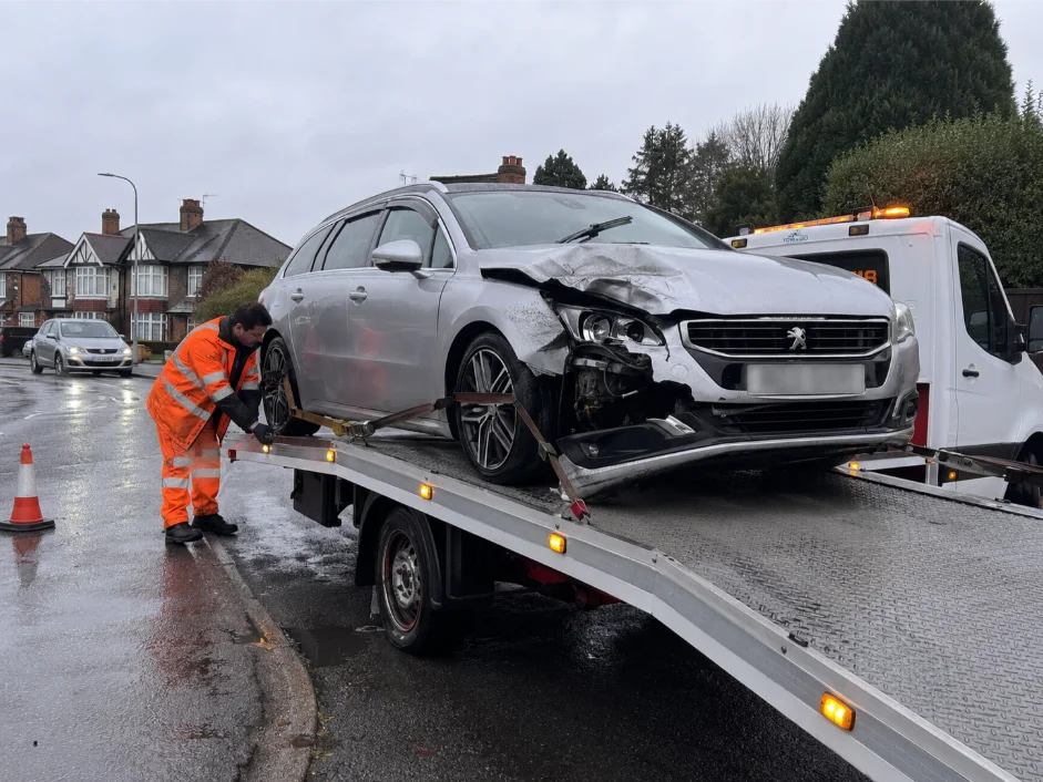 Peugeot 508 Accident Recovery Ruddington