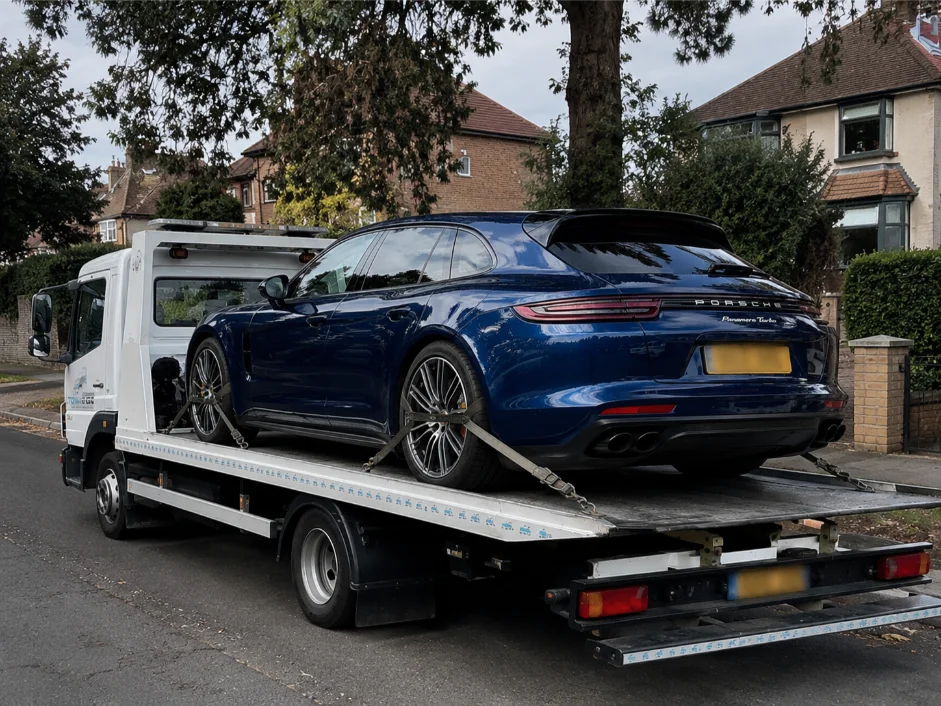 Porsche Panamera Turbo Sport Turismo Luxury Car Recovery Porchester Road Mapperley