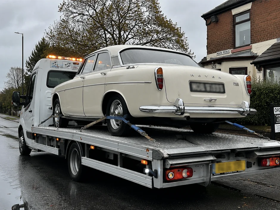 Rover P5 Classic Car Recovery Carlton Nottingham