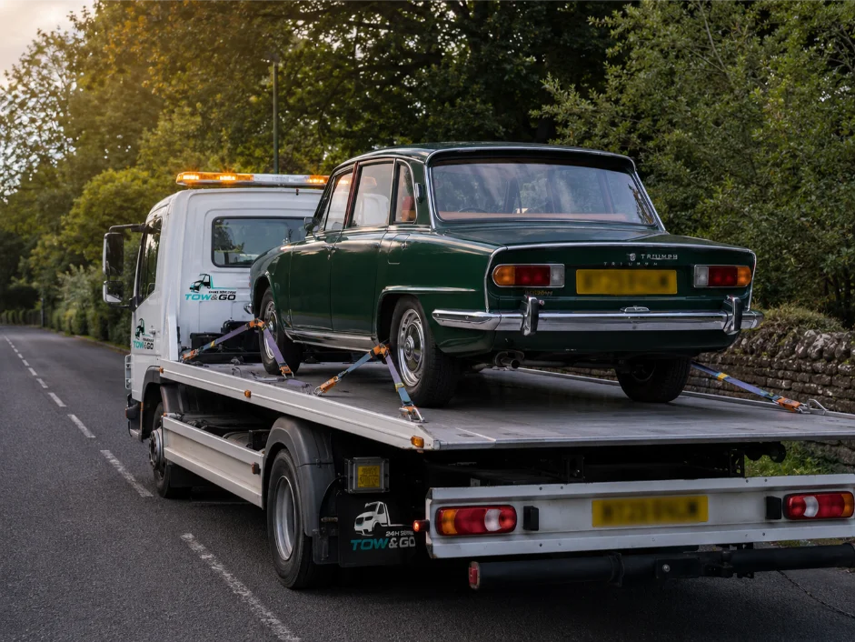 Triumph 2000 Classic Car Recovery Clifton Nottingham