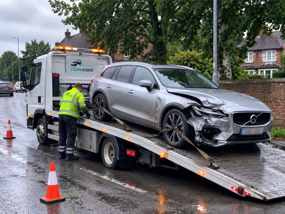 Volvo V60 Accident Recovery Bingham