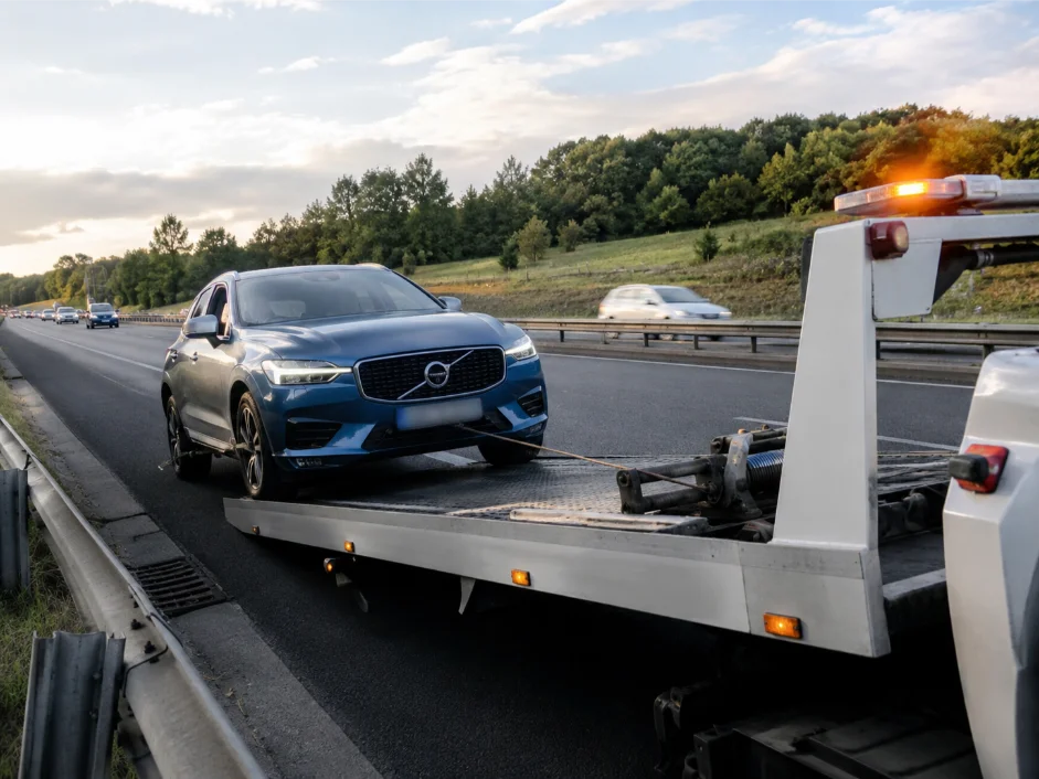 Volvo XC60 Breakdown Recovery on A60 Nottinghamshire