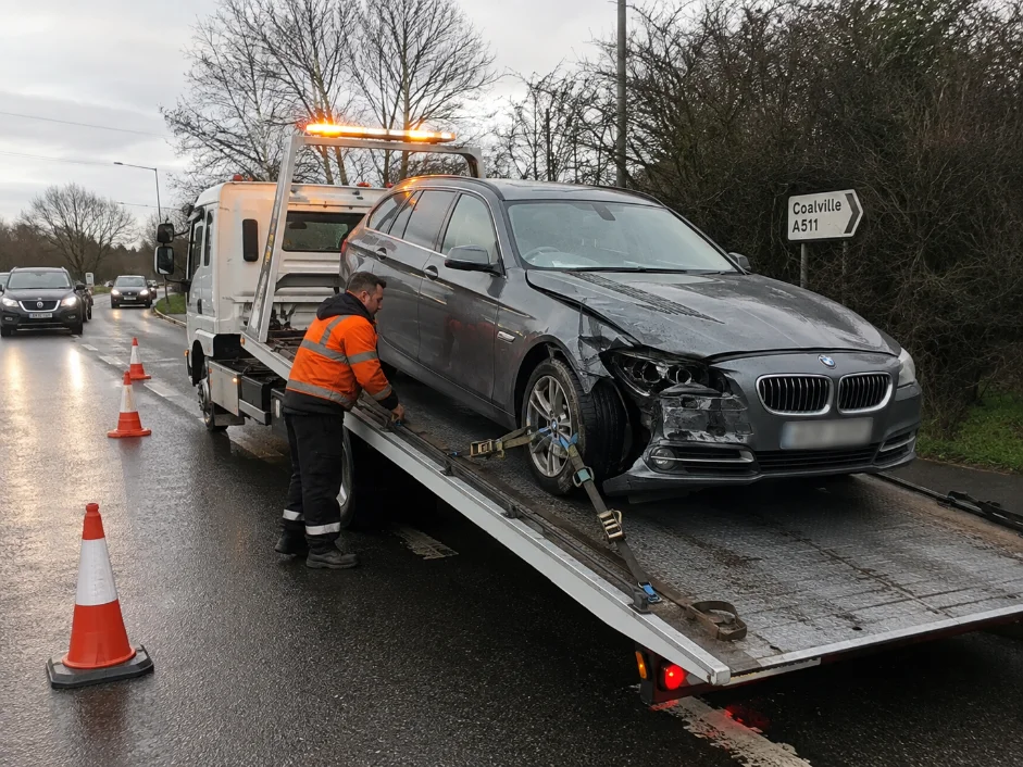 BMW 5 Series Accident Recovery Coalville, UK