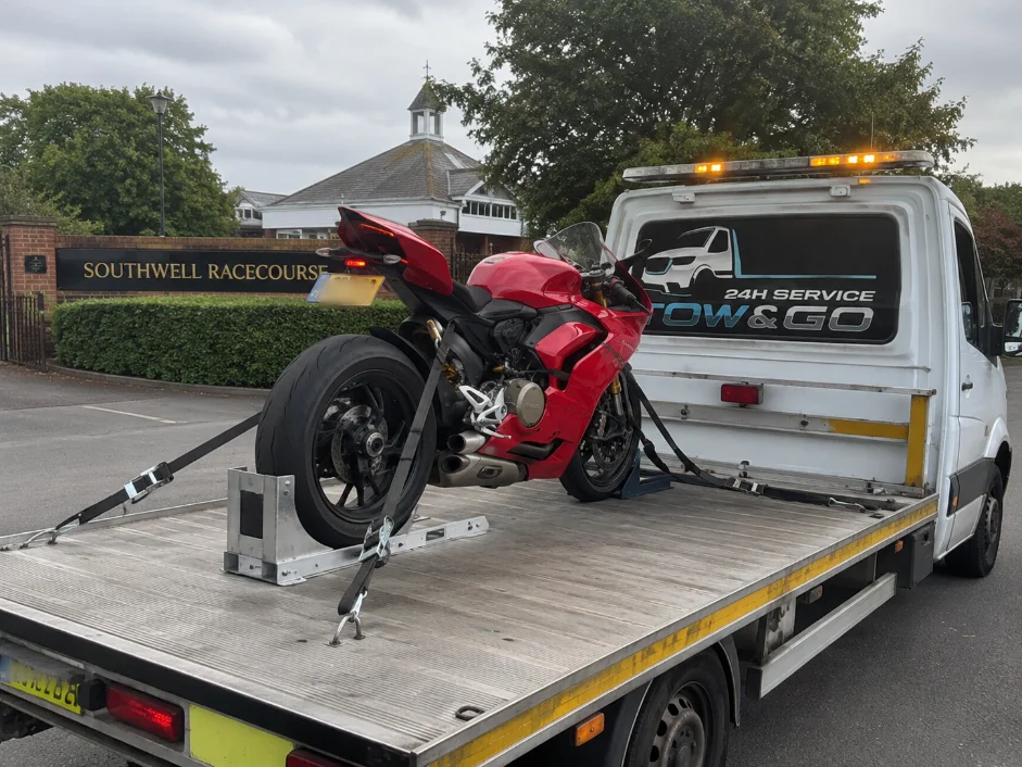 ducati panigale v2 motorbike recovery southwell
