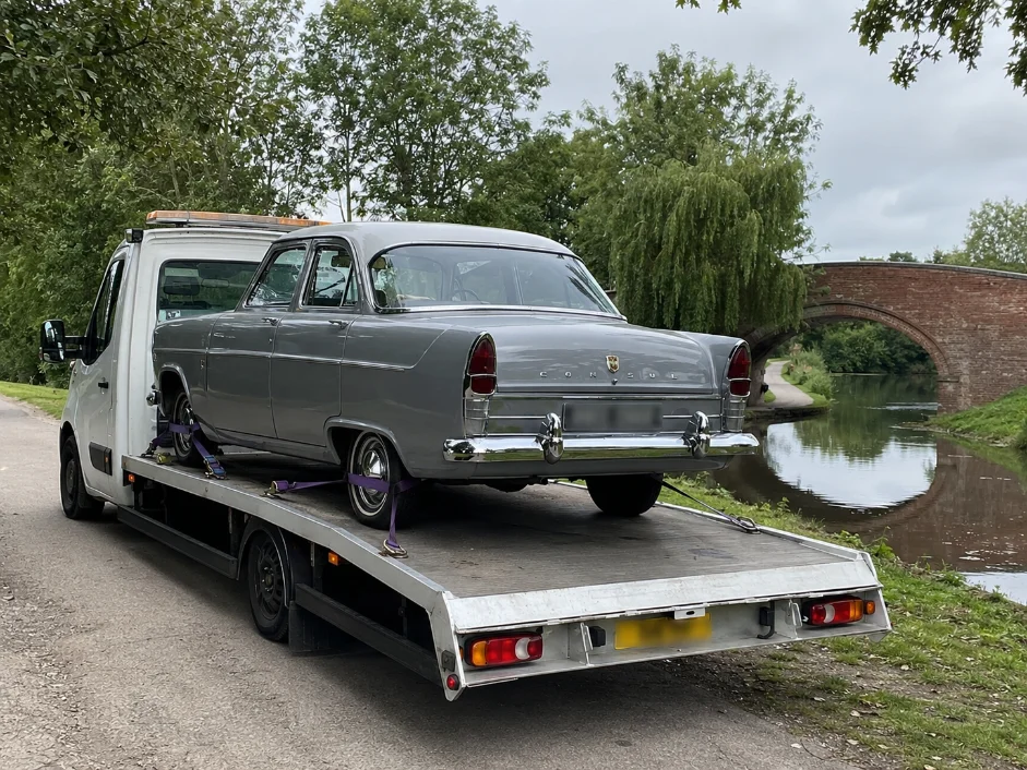 ford consul classic car recovery sandiacre