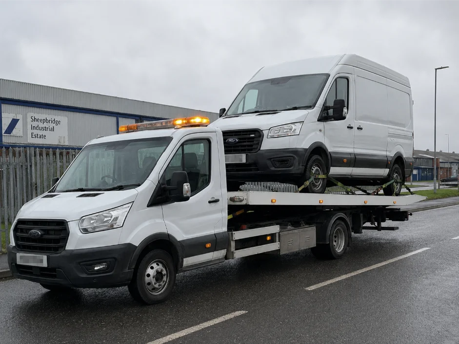 ford transit van recovery chesterfield