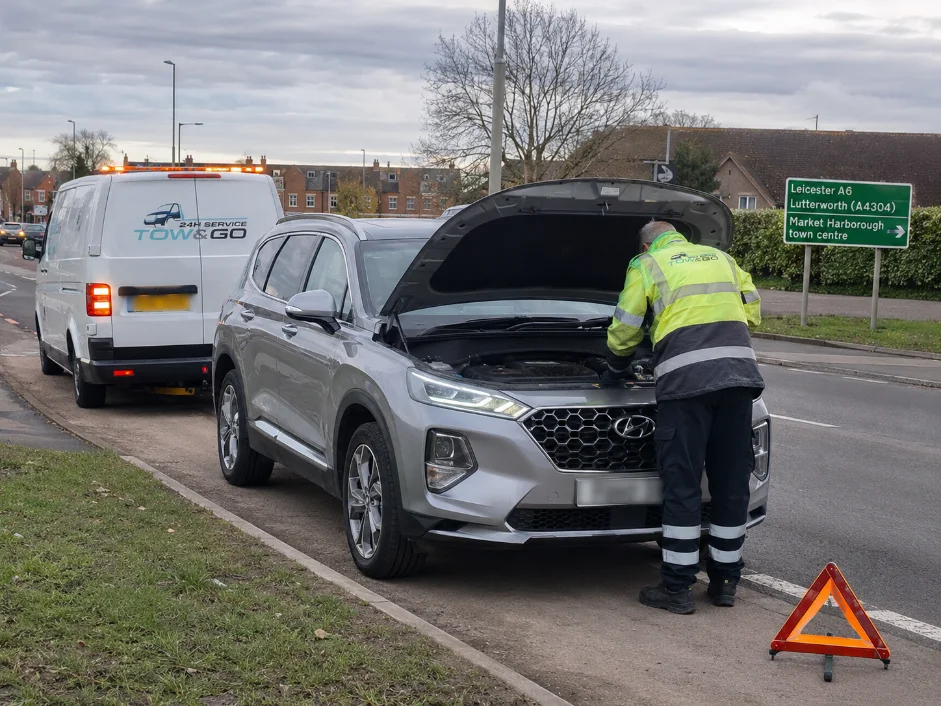 hyundai santa fe breakdown recovery market harborough