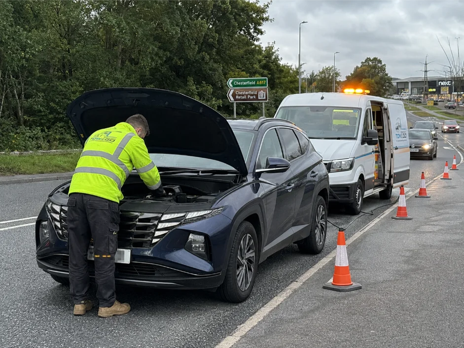 hyundai tucson breakdown recovery chesterfield