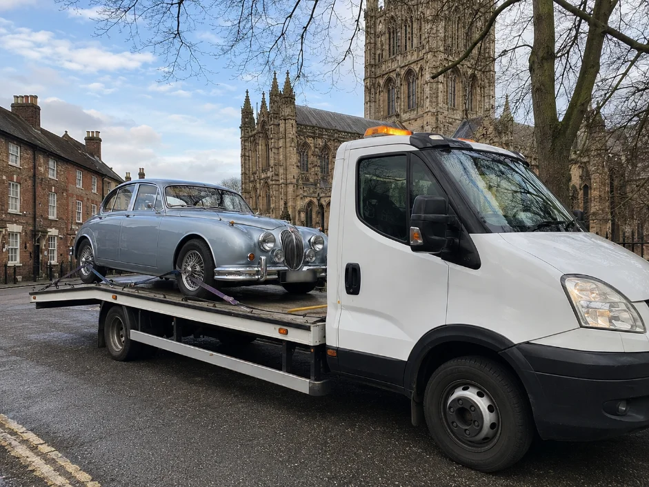 jaguar mark 2 classic car recovery southwell