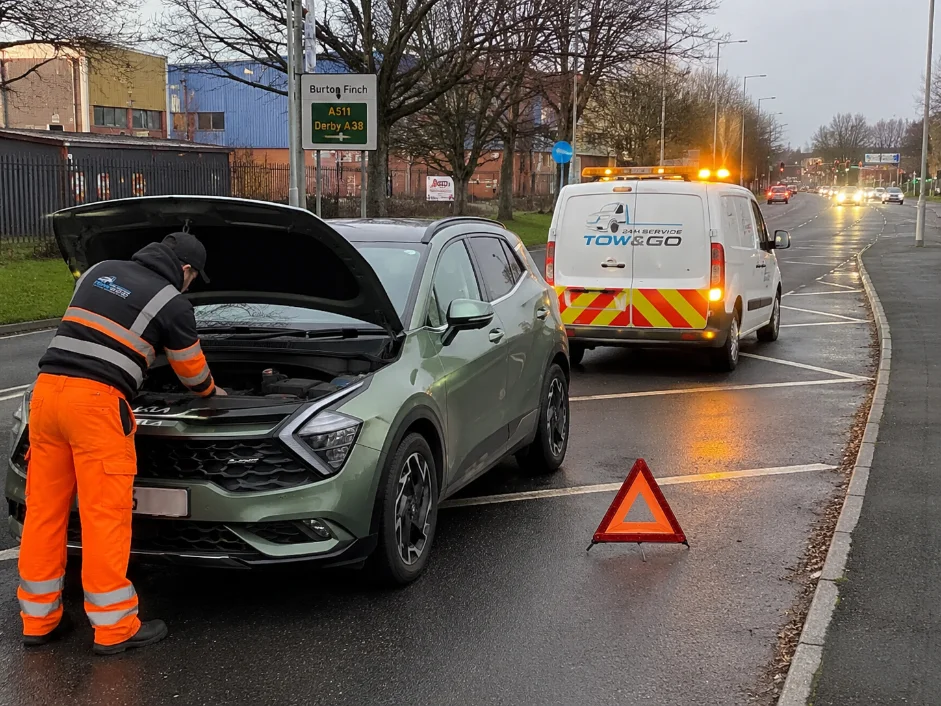 kia sportage breakdown recovery burton upon trent