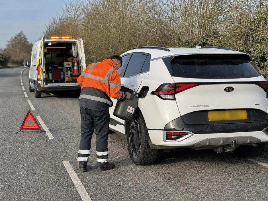kia sportage fuel delivery market harborough