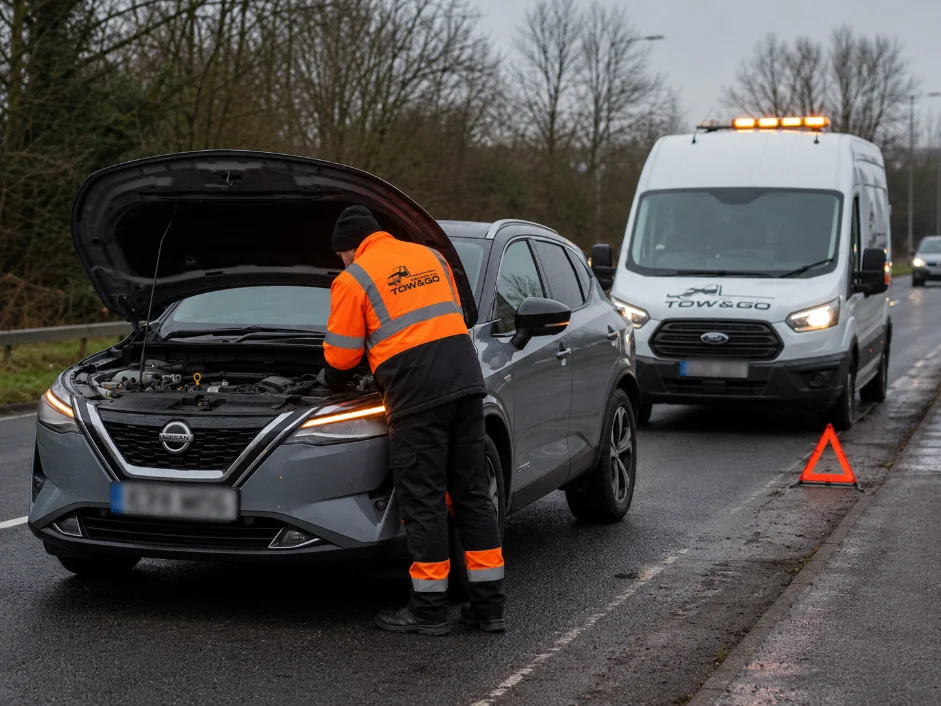 Nissan Qashqai Breakdown Recovery Coalville UK
