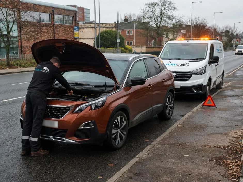 peugeot 3008 breakdown recovery alfreton