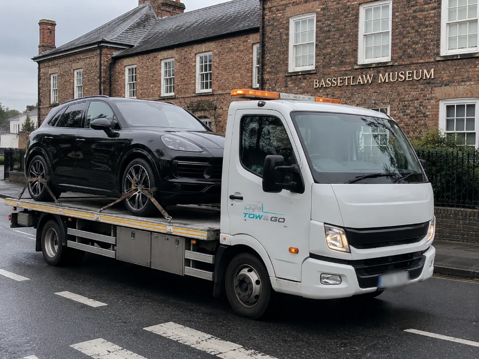 porsche cayenne turbo luxury car recovery retford
