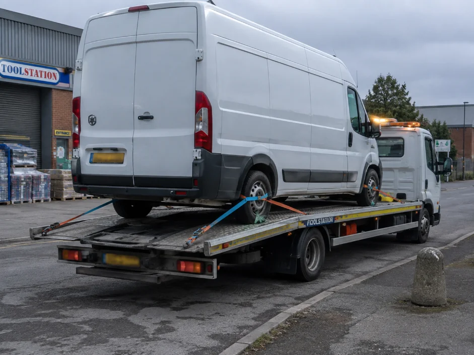 renault master van recovery heanor