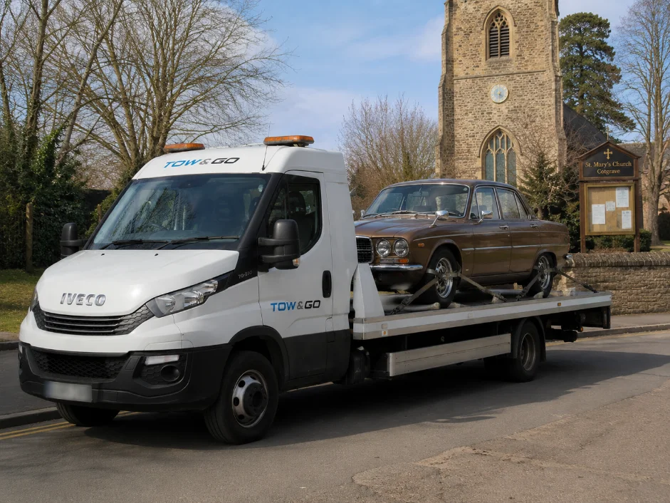 rover p6 classic car recovery cotgrave