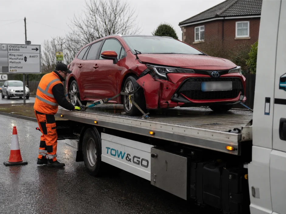 toyota corolla accident recovery chesterfield